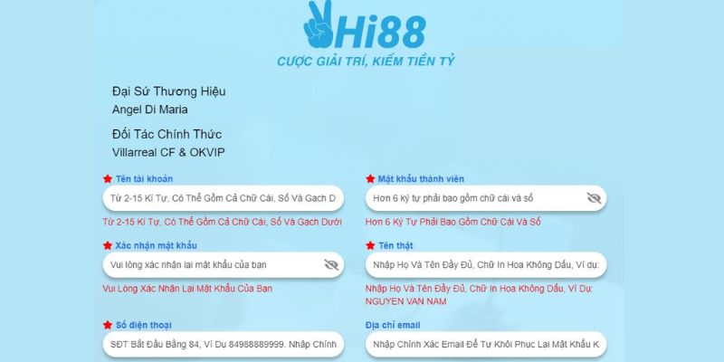 Bet thủ phải chuẩn bị gì khi mở acc